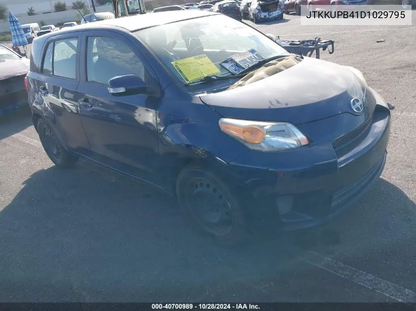 2013 Scion Xd VIN: JTKKUPB41D1029795 Lot: 40700989