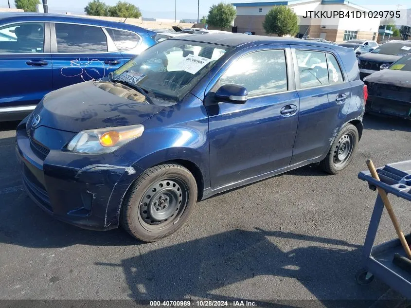 2013 Scion Xd VIN: JTKKUPB41D1029795 Lot: 40700989