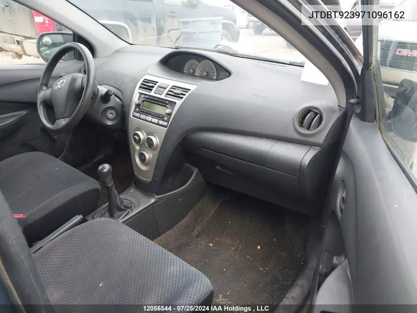 JTDBT923971096162 2007 Toyota Yaris