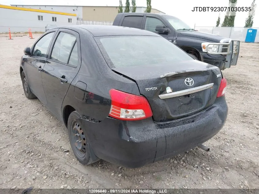 JTDBT923071030535 2007 Toyota Yaris