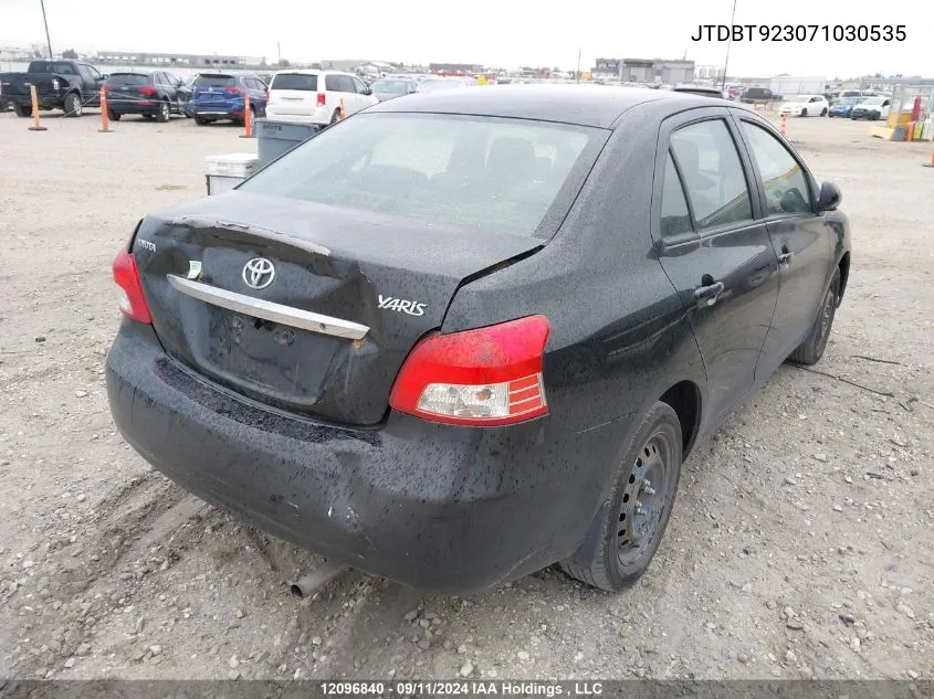 JTDBT923071030535 2007 Toyota Yaris