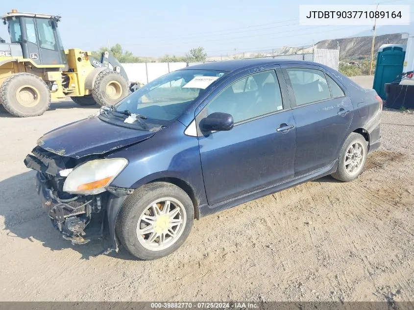 JTDBT903771089164 2007 Toyota Yaris S