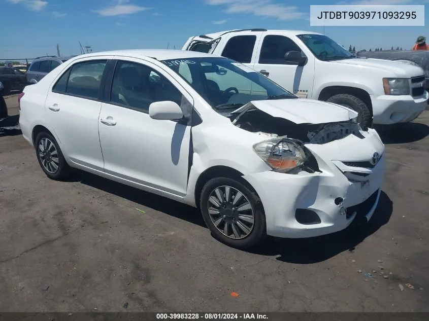 JTDBT903971093295 2007 Toyota Yaris