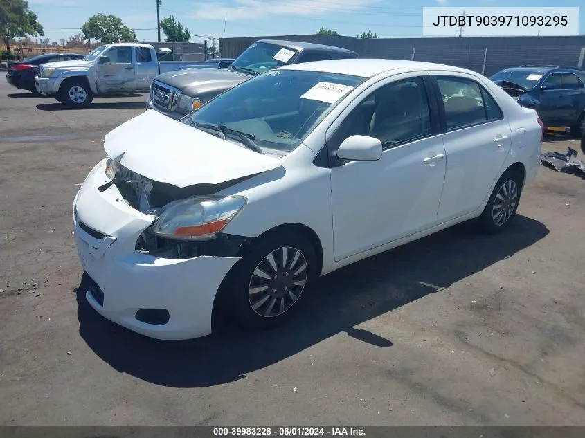 JTDBT903971093295 2007 Toyota Yaris