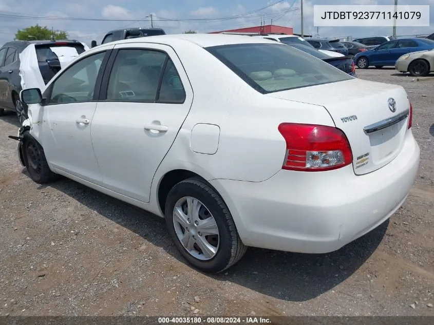 JTDBT923771141079 2007 Toyota Yaris