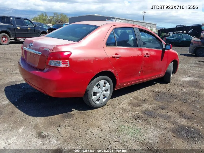 2007 Toyota Yaris S VIN: JTDBT923X71015556 Lot: 40257889