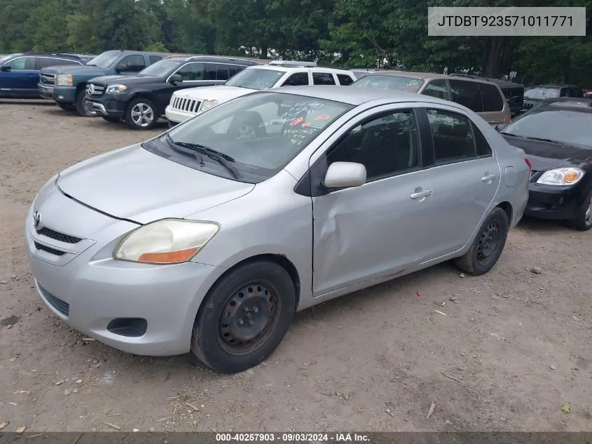 JTDBT923571011771 2007 Toyota Yaris