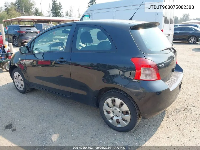 JTDJT903075082383 2007 Toyota Yaris