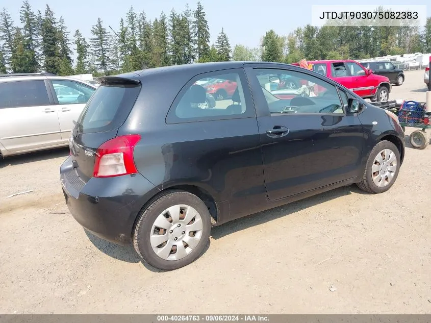 JTDJT903075082383 2007 Toyota Yaris