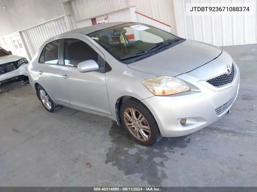 JTDBT923671088374 2007 Toyota Yaris