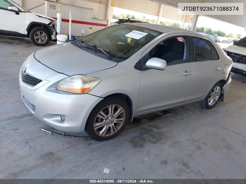 JTDBT923671088374 2007 Toyota Yaris