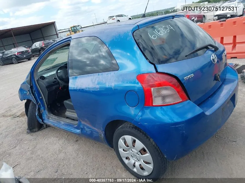 JTDJT923075127531 2007 Toyota Yaris