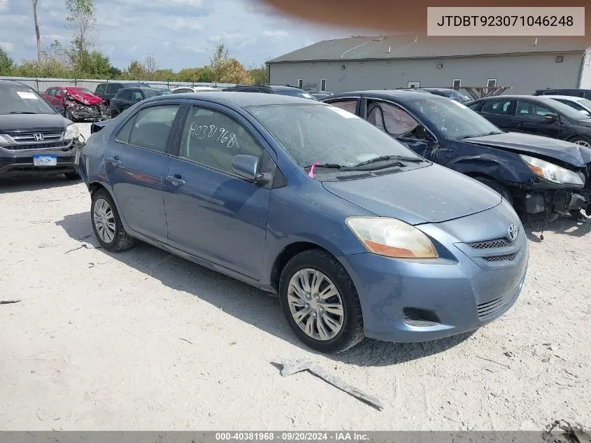 JTDBT923071046248 2007 Toyota Yaris