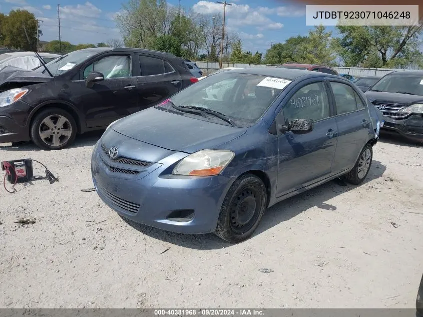 JTDBT923071046248 2007 Toyota Yaris