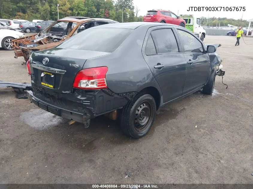 JTDBT903X71067675 2007 Toyota Yaris