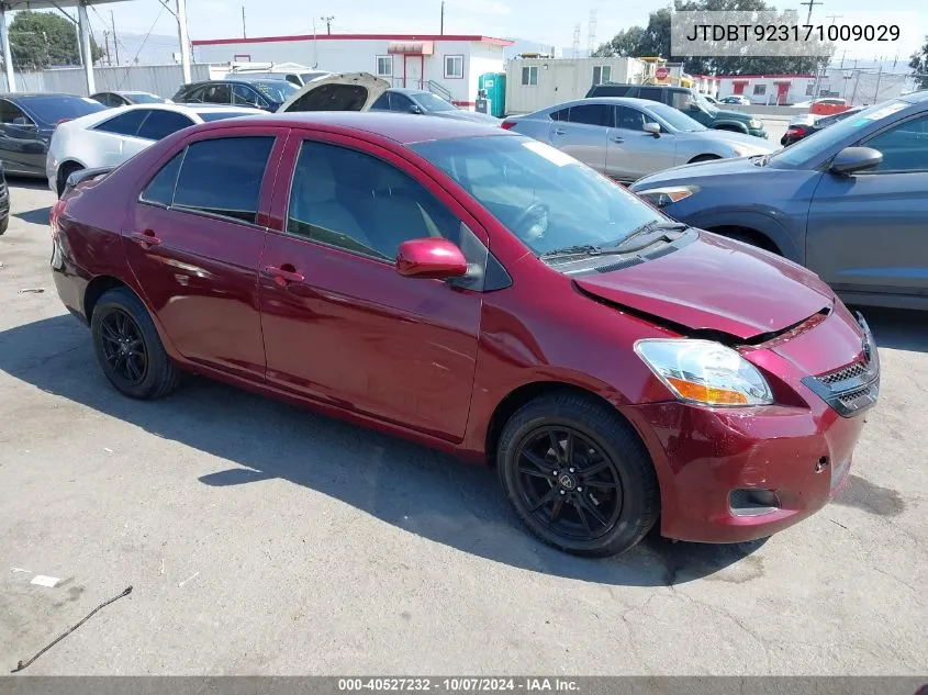 JTDBT923171009029 2007 Toyota Yaris