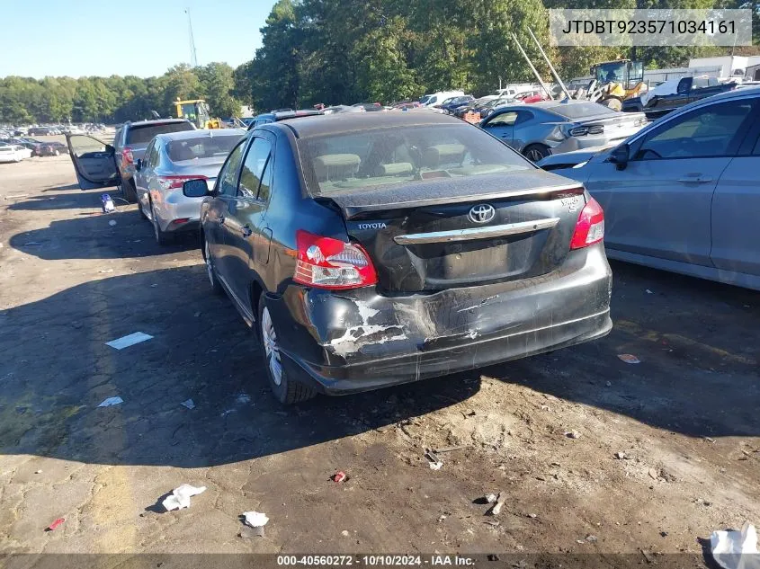 2007 Toyota Yaris S VIN: JTDBT923571034161 Lot: 40560272