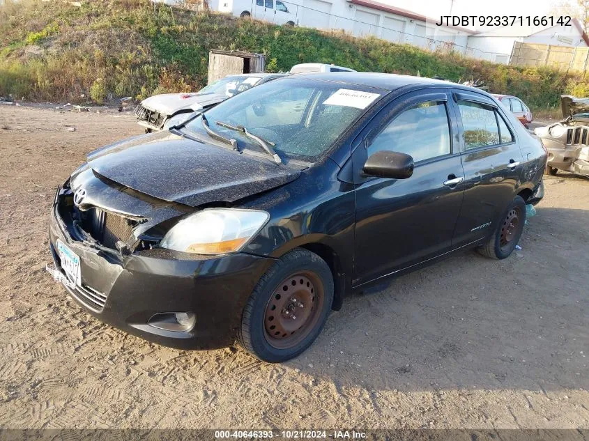 2007 Toyota Yaris VIN: JTDBT923371166142 Lot: 40646393