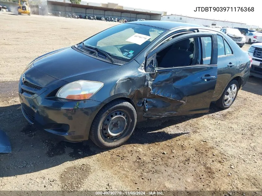 2007 Toyota Yaris VIN: JTDBT903971176368 Lot: 40790770