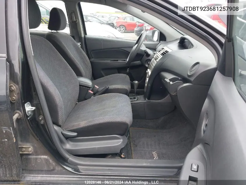 JTDBT923681257908 2008 Toyota Yaris