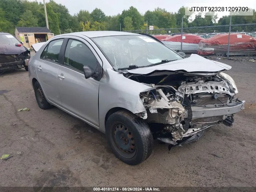 JTDBT923281209709 2008 Toyota Yaris