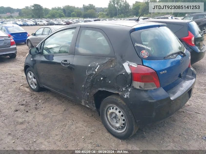 JTDJT923085141253 2008 Toyota Yaris