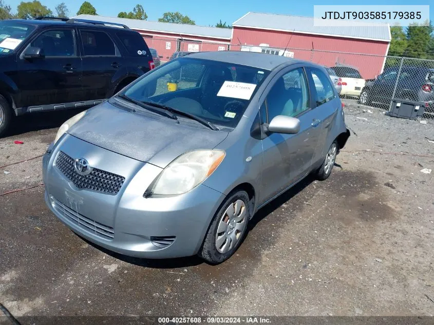 JTDJT903585179385 2008 Toyota Yaris