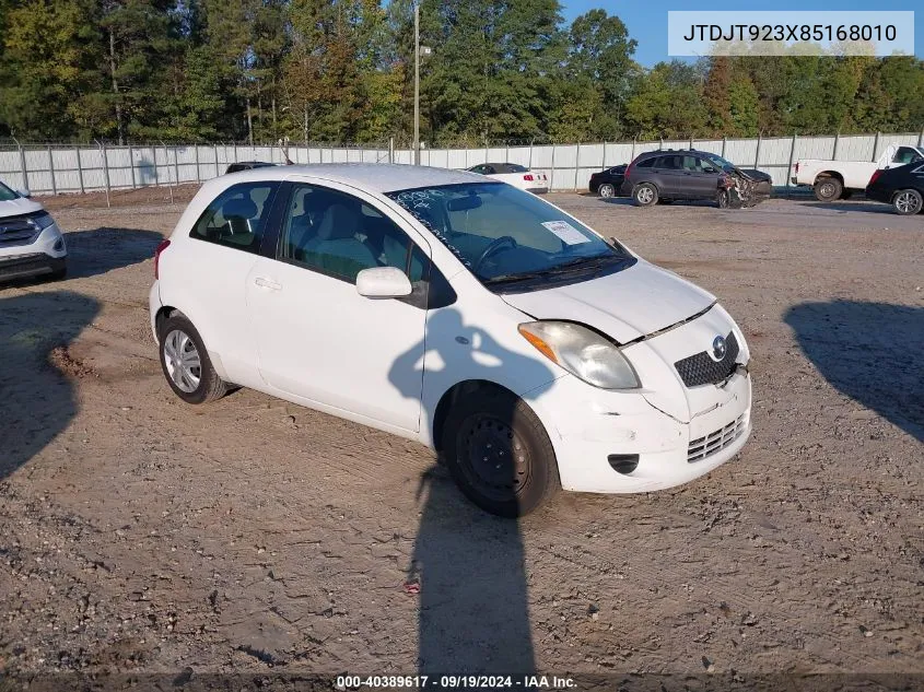 JTDJT923X85168010 2008 Toyota Yaris