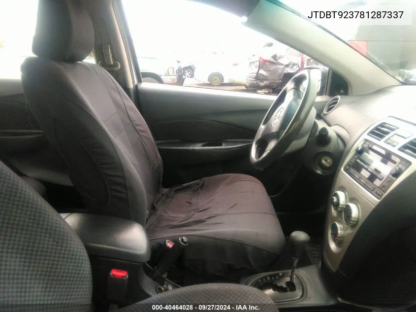 JTDBT923781287337 2008 Toyota Yaris