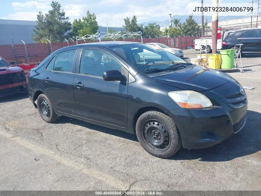 JTDBT923284006799 2008 Toyota Yaris