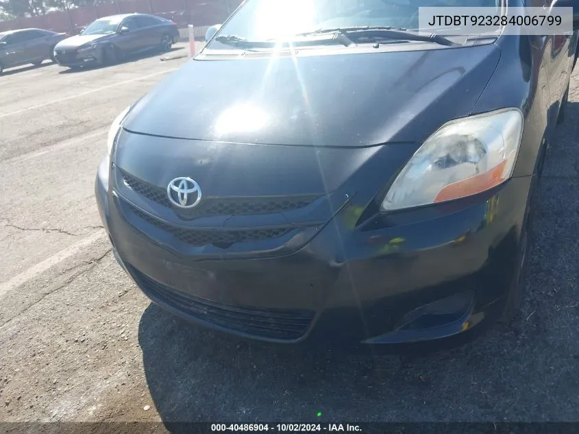 JTDBT923284006799 2008 Toyota Yaris