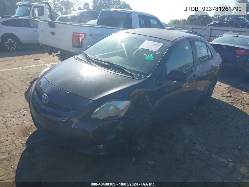 JTDBT923781261790 2008 Toyota Yaris