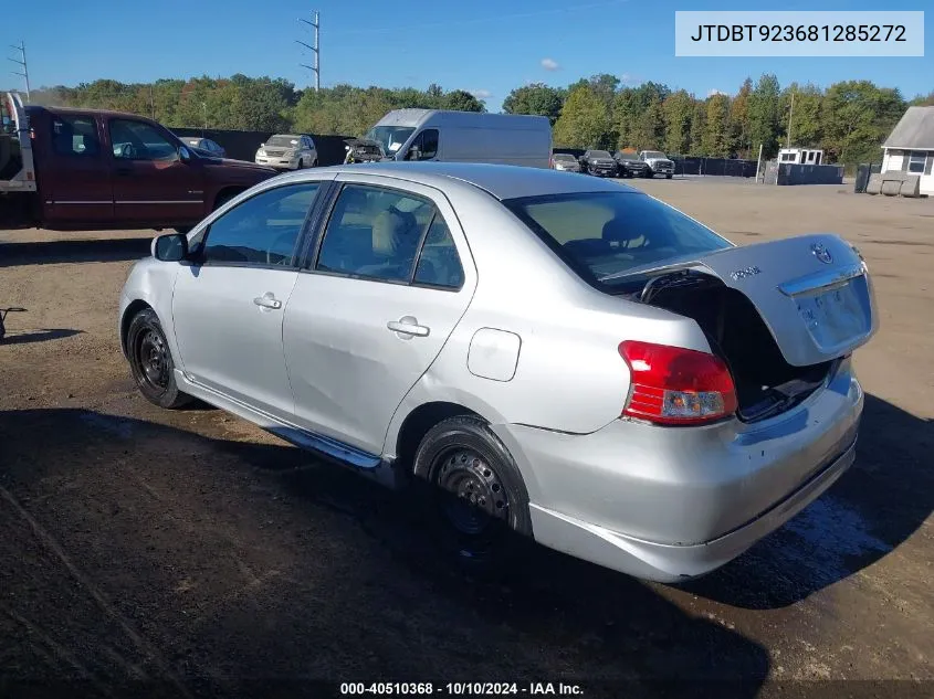 2008 Toyota Yaris S VIN: JTDBT923681285272 Lot: 40510368