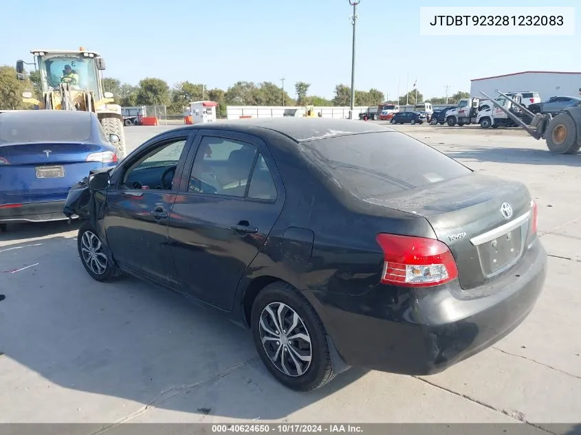 2008 Toyota Yaris VIN: JTDBT923281232083 Lot: 40624650