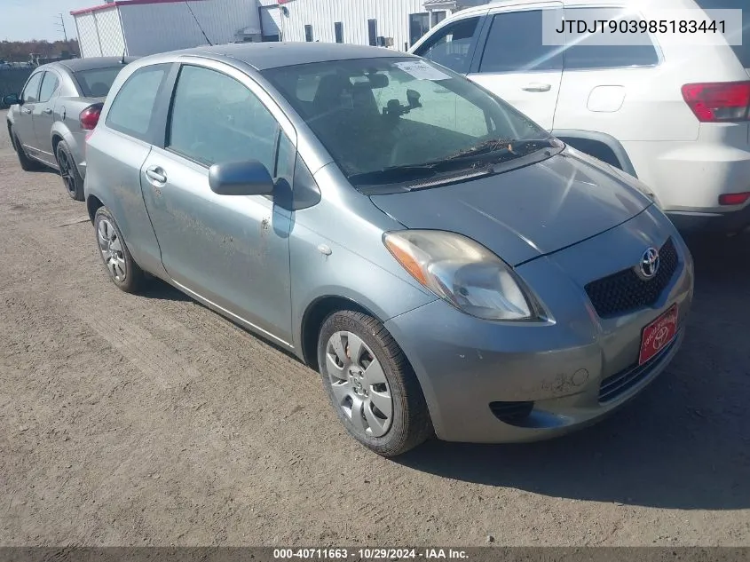 JTDJT903985183441 2008 Toyota Yaris