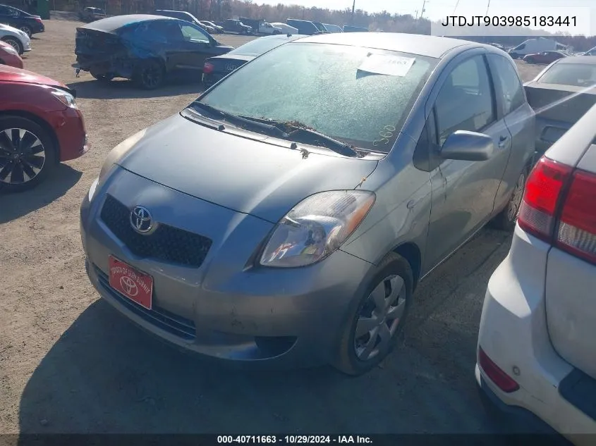 JTDJT903985183441 2008 Toyota Yaris