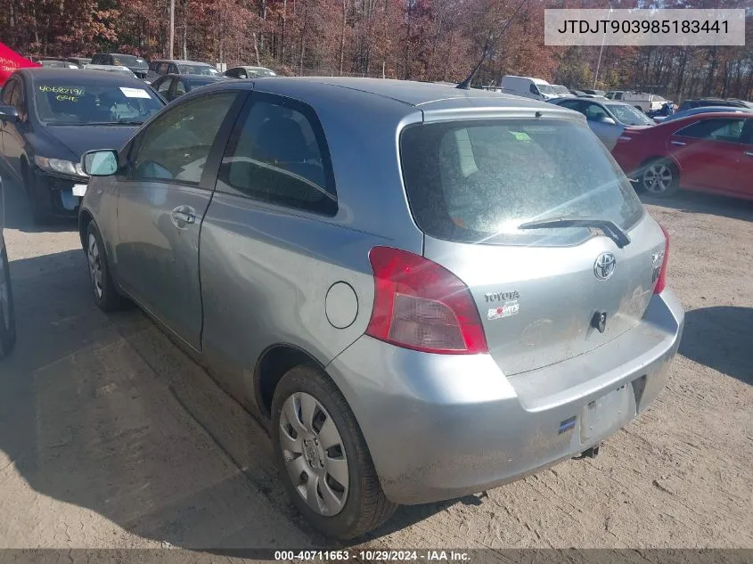 JTDJT903985183441 2008 Toyota Yaris