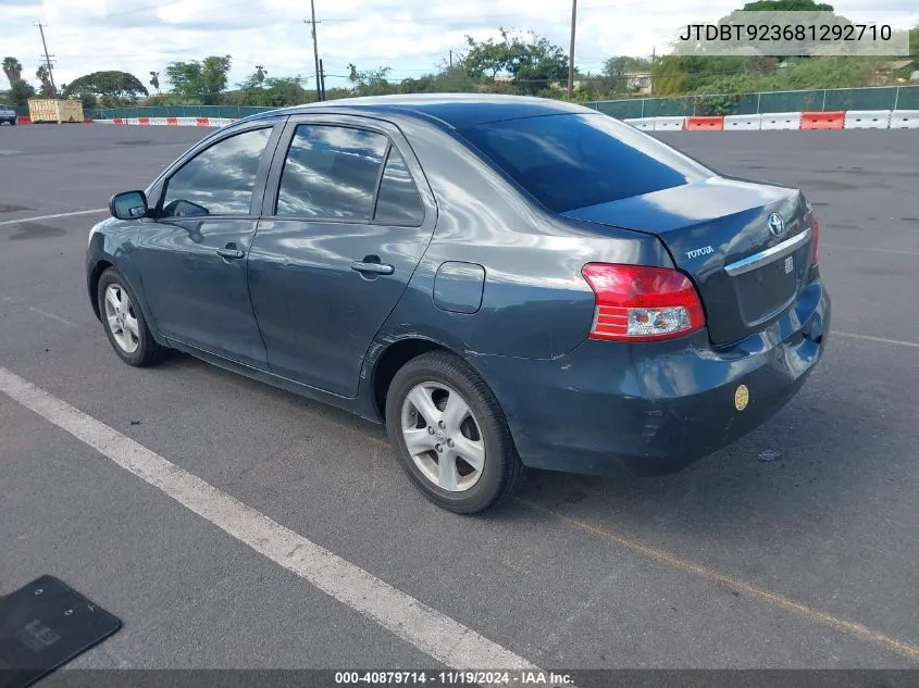 2008 Toyota Yaris S VIN: JTDBT923681292710 Lot: 40879714