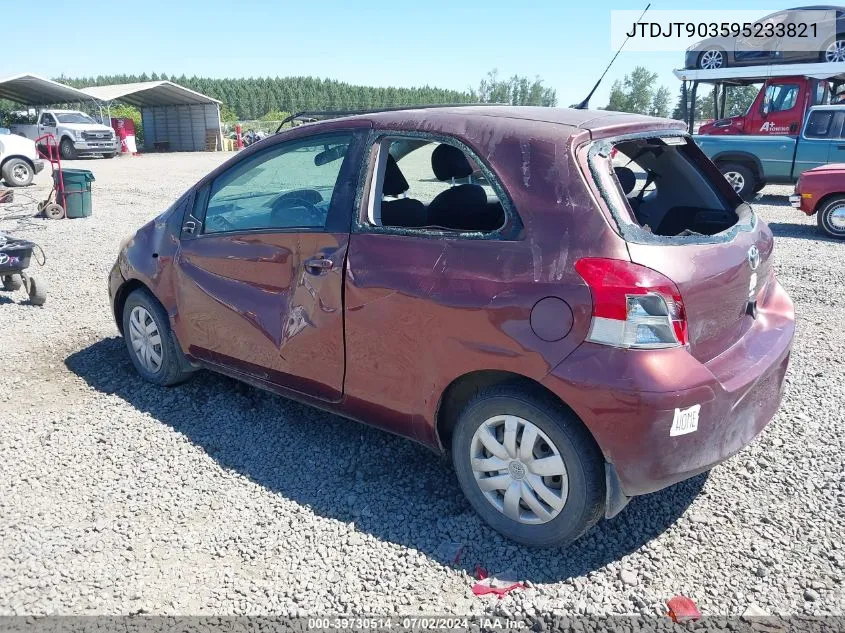 JTDJT903595233821 2009 Toyota Yaris