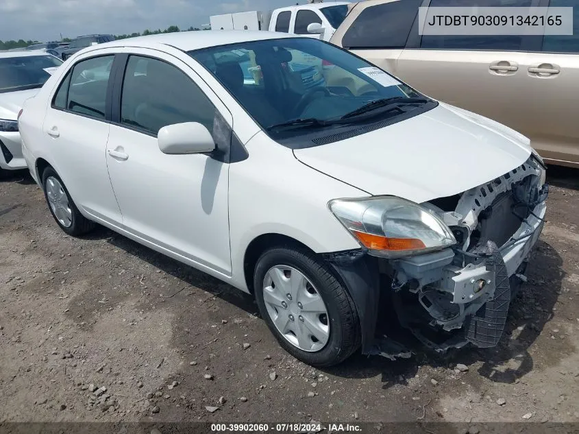 JTDBT903091342165 2009 Toyota Yaris