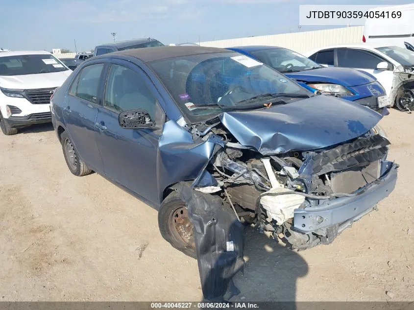 JTDBT903594054169 2009 Toyota Yaris