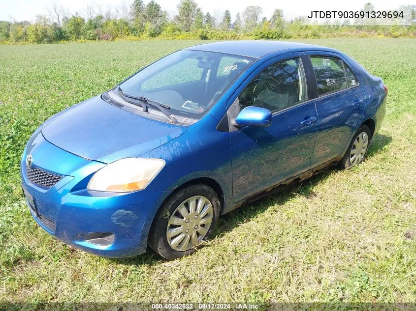 JTDBT903691329694 2009 Toyota Yaris