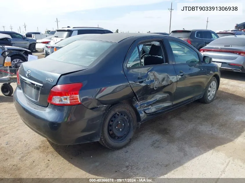 JTDBT903391306938 2009 Toyota Yaris