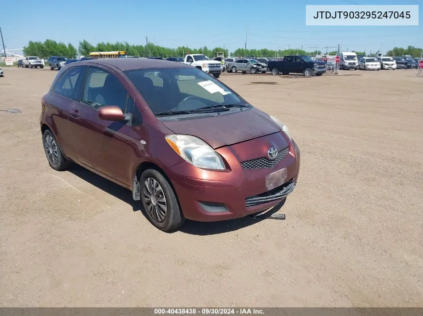 JTDJT903295247045 2009 Toyota Yaris