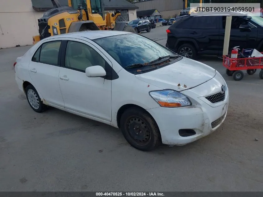 JTDBT903194059501 2009 Toyota Yaris