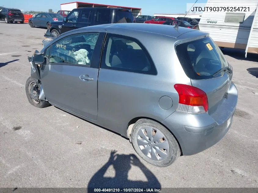 JTDJT903795254721 2009 Toyota Yaris