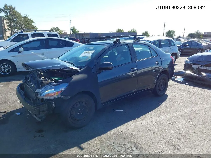 2009 Toyota Yaris VIN: JTDBT903291308082 Lot: 40501376