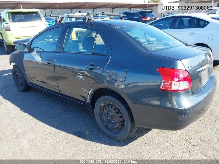 2009 Toyota Yaris VIN: JTDBT903291308082 Lot: 40501376