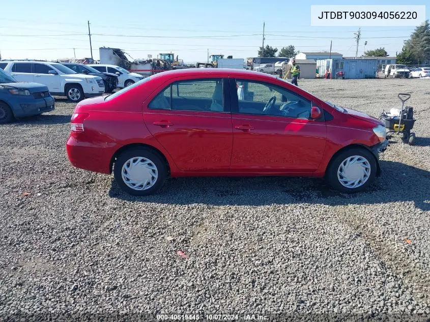 JTDBT903094056220 2009 Toyota Yaris