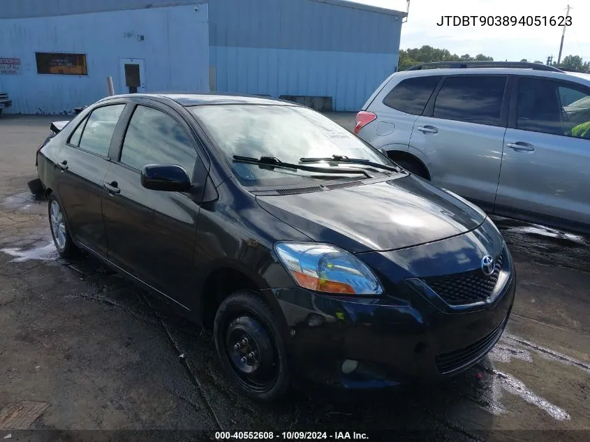 2009 Toyota Yaris VIN: JTDBT903894051623 Lot: 40552608